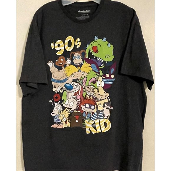 Nickelodeon 90's Kid Cartoon Cast Tshirt - Picture 2 of 5